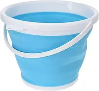 Туристическое складное ведро 5 л/ Cиликоновое ведро Сollapsible Bucket,TG