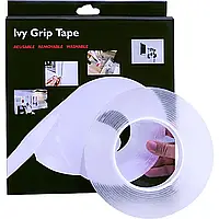 Многоразовая крепежная лента Ivy Grip Tape 3 м/ сверхпрочная крепежная гелиевая лента,SB
