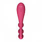 Універсальний вібратор Satisfyer Tri Ball 1, 3 мотори, гнеться, 20,5 см., фото 5