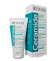 Щоденний крем проти плям для обличчя з SPF50 Revuele Ceramide Anti-Blemish