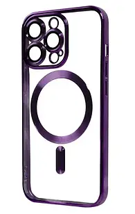 Чохол для iPhone Shinny Case with MagSafe Deep Purple