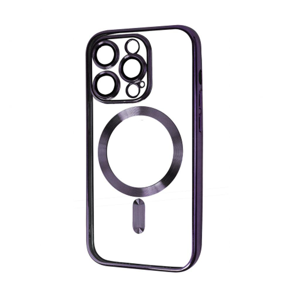 Чохол для iPhone Shinny Case with MagSafe Dark Purple