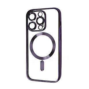 Чохол для iPhone Shinny Case with MagSafe Dark Purple