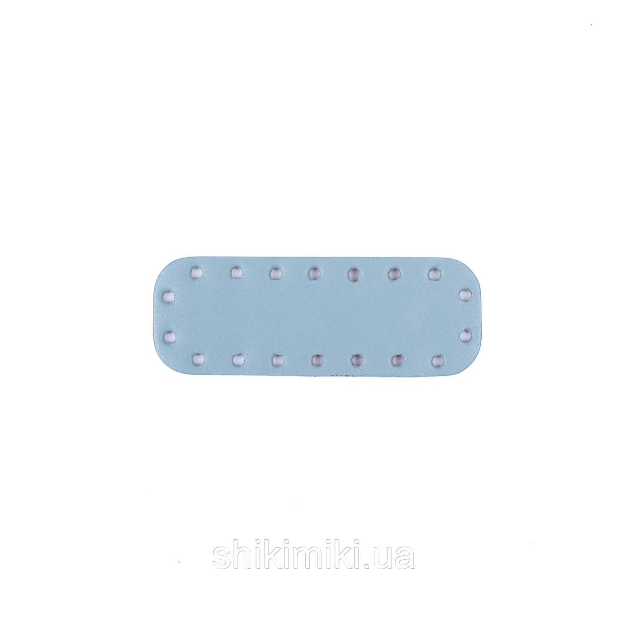 Денце- міні с закругленими краями (11*4 см), колір Сіро-блакитний