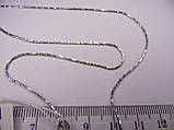 Срібний ланцюг Снейк, Розмір 40 см Вага 2,7 г., фото 4