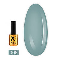 Гель-лак F.O.X gel-polish gold Masha Efrosinina 008 сірий хаккі 7 мл