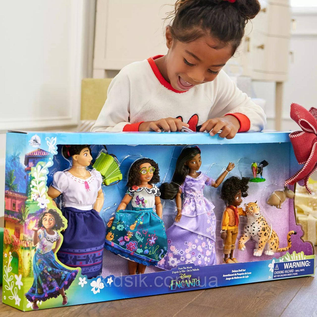 Набір шарнірних ляльок ДеЛюкс Енканто Мірабель Disney Encanto Deluxe Doll Set