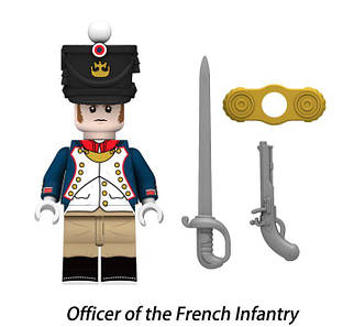Королівський офіцер Франція №2, конструктор, фігурки ,BrickArms
