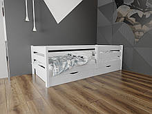Ліжко дитяче підліткове від "Wooden Boss" Амелі Екстра (спальне місце 90 см х 190/200 см)