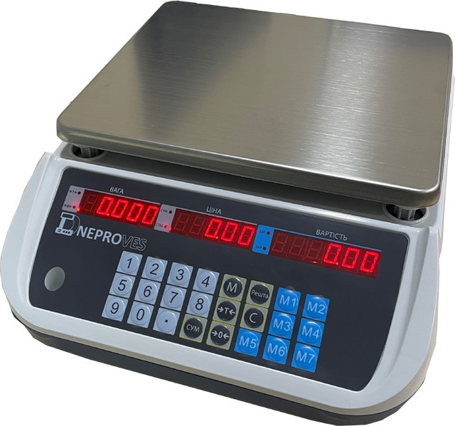 Весы торговые с RS 232 - ВТД-РД1