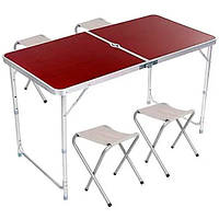 Розкладний стіл зі стільцями для пікніка Folding Table