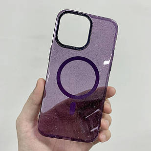 Чохол для IPhone Glitter Case MagSafe