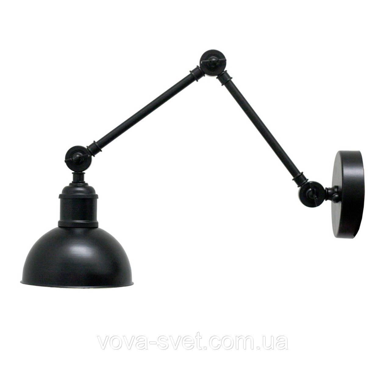 Настенно-потолочный светильник купол Loft Steampunk [ on Wall Ceiling Black / Brass ] ( 3-х поворотный ) - фото 1 - id-p322155221
