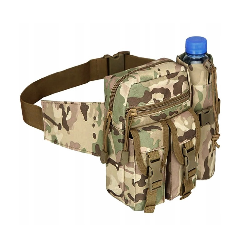 Поясна тактична сумка А33 військова бананка мультикам, фото 1