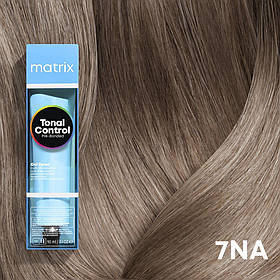 7NA (блонд нейтральний попелястий) Тонуюча фарба для волосся без аміаку Matrix Tonal Control Pre-Bonded,90ml