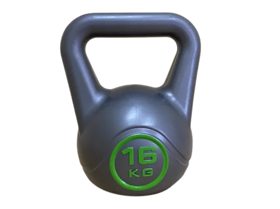 Гиря спортивна 16 кг для Crossfit (Кроссфіт), вінілова для дому WCG