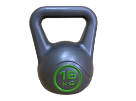 Гиря спортивна 16 кг для Crossfit (Кроссфіт), вінілова для дому WCG