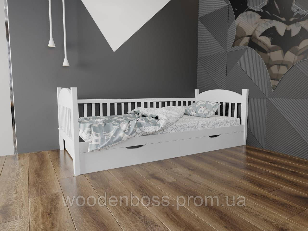 Ліжко дитяче підліткове від "Wooden Boss" Флаві (спальне місце 80х160)