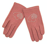 Перчатки для девочки RuBi Розовый (1818 pink (S 2-3 years (обхват 13 см))