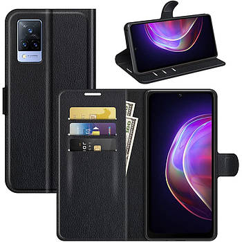 Чохол-книжка Litchie Wallet для Vivo V21 Black