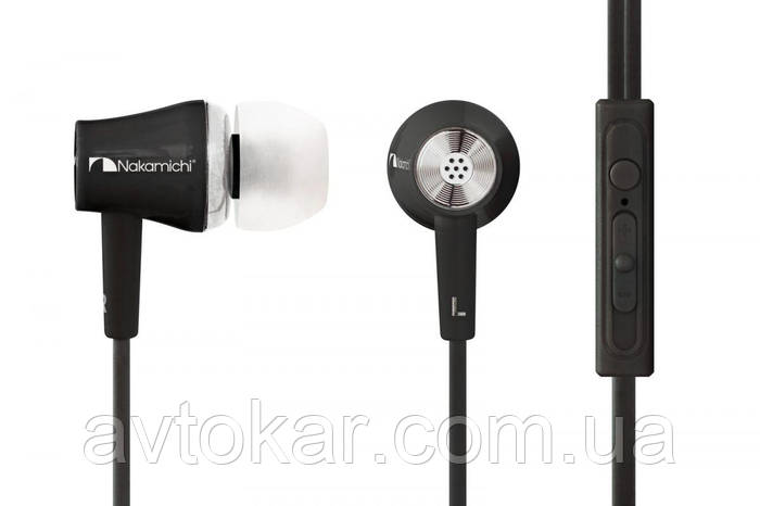 Купить Наушники Nakamichi NM-CE100 (Черные), цена 277 ₴ — Prom.ua (ID ...