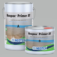 Эпоксидная грунтовка для влажных бетонных оснований Neotex Neopox Primer AY A+B упаковка 5,05 кг