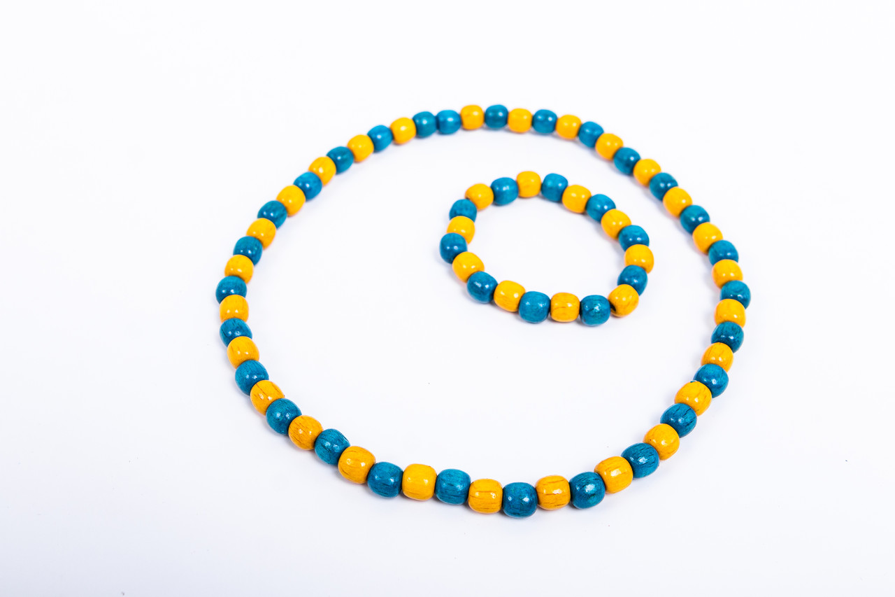 Дерев'яне намисто в наборі, фото 1