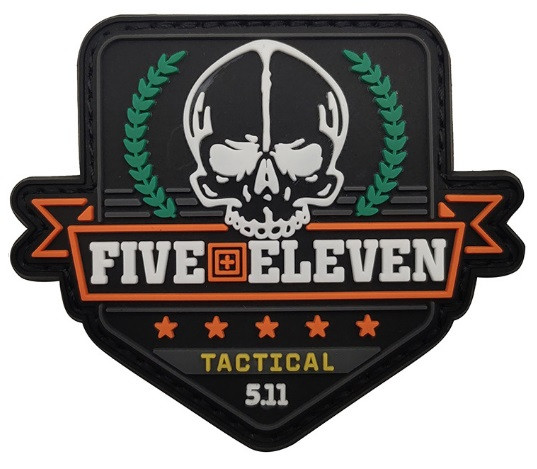 Патч ПХВ на липучці 5.11 Five eleven, фото 1
