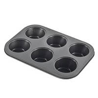 Форма для выпечки кексов 6шт Muffin Stenson MH-0507