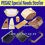 Спеціальна Інвалідна прогулянкова коляска для дітей з ДЦП Pegaz Special Needs Stroller, фото 9
