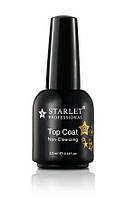 Top Coat Starlet 10 мл / Закрепитель для гель-лака без липкого слоя