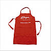 Фартух фірмовий Thuya для бровистів і лашмейкерів, червоний, фото 2