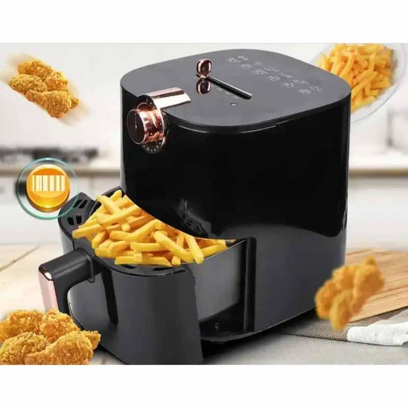 Аерофритниця для приготування фри-картоплі RAF R.5218 2000 Вт 5.5л Електрична фритюрниця без олії