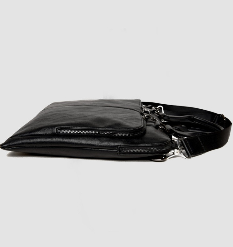 Качественная мужская сумка для ноутбука эко кожа, мужской портфель под ноутбук, планшет, лаптоп, макбук - фото 1 - id-p1872906508