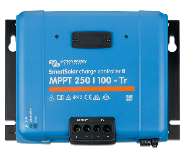КОНТРОЛЕР ЗАРЯДУ VICTRON ENERGY SMARTSOLAR MPPT 250/100-TR VE.CAN (100А, 12/24/48В)