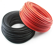 СОНЯЧНИЙ КАБЕЛЬ KBE DB+ ЧОРНИЙ, 4 MM2, 100 М (НІМЕЧЧИНА)