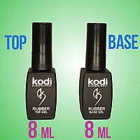 Kodi Rubber Top Gel + Kodi Rubber Base Gel 8 мл.