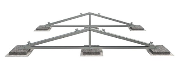 KRIPTER BALLAST EAST-WEST L-06 КОМПЛЕКТИ АЛЮМІНІЄВОГО КРІПЛЕННЯ ДЛЯ ПЛОЩИХ ДАХІВ
