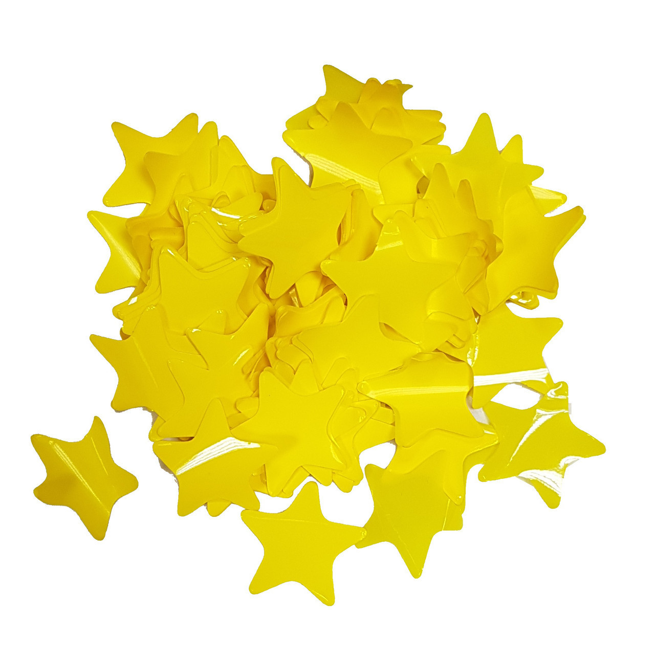 Конфеті зірочки, жовті, 10 грамів 2113