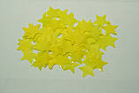 Конфеті зірочки, жовті, 10 грамів 2113, фото 2