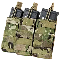 Підсумок Condor Triple M4/M16 Open Top Mag Pouch. Multicam