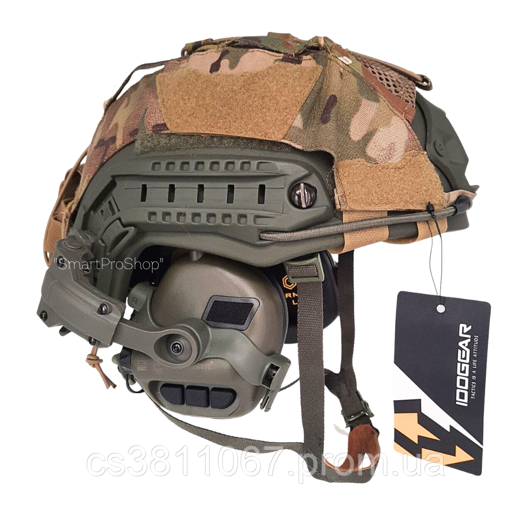 Тактический Кевларовый Шлем FAST PGD Helmet IIIA в Кавере IDOGEAR с ...