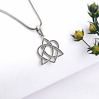 Срібний кулон Триголов