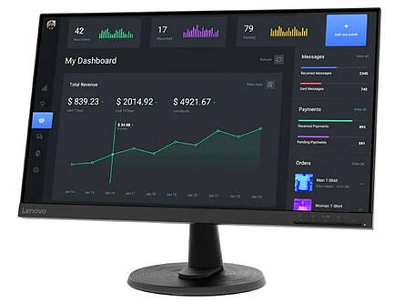 РК монітор Lenovo D24-40 (67A2KAC6EU) 23,8", фото 1