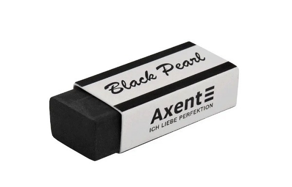 Гумка Axent Black Pearl м'яка прямокутна (30)