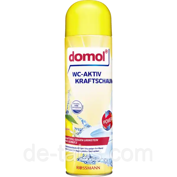 Domol WC-Aktiv Citrus піна для очищення туалетів і ванн