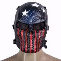 Шикарный шлем для страйкбола Америка, Пейнтбол, Лыжная маска, Спортивная маска