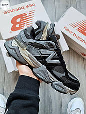 Чоловічі кросівки New Balance 9060 Black Castlerock Grey U9060BLK, фото 3