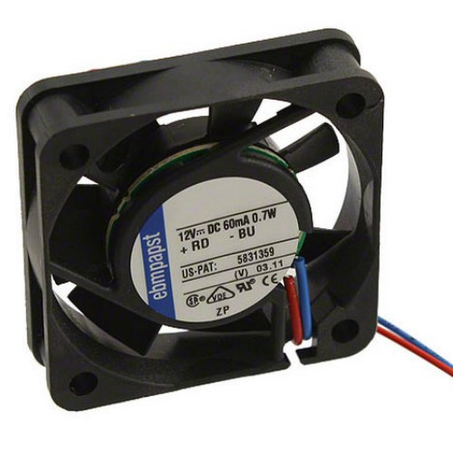 Вентилятор 40мм 12В 2пін кулер для відеокарти для 3D-принтера 4010