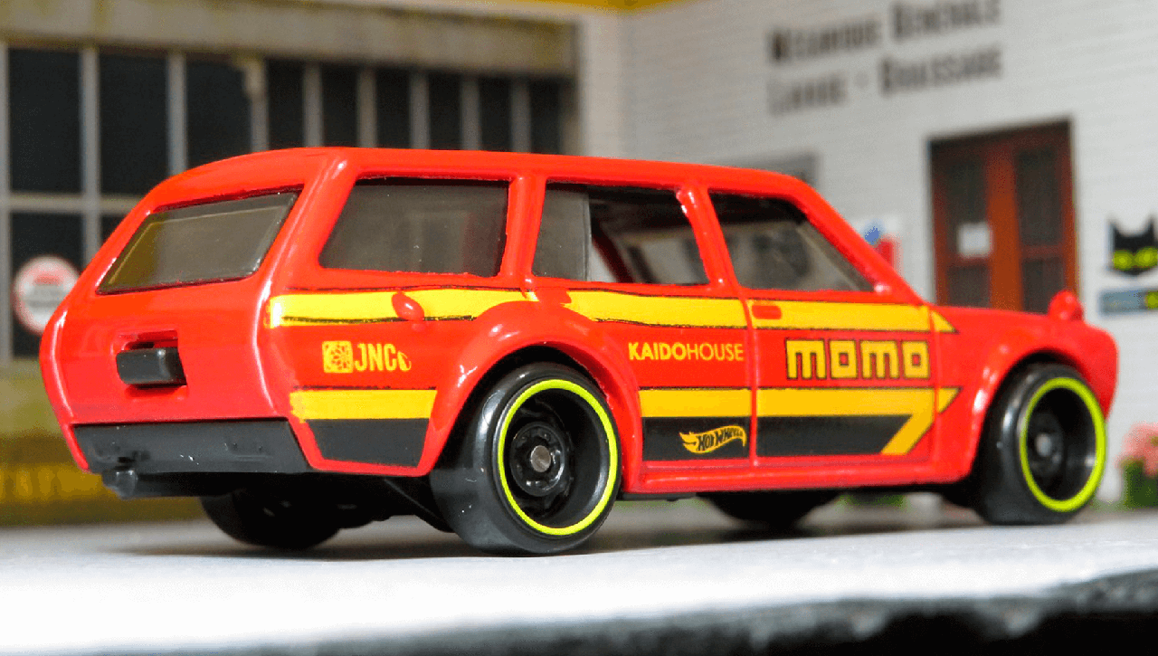 Hot Wheels Datsun Bluebird Wagon 510 GHC90 Speed